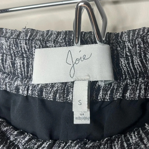 JOIE 100% Silk Jourdana Printed Beachy Boho Flowy Tassel Tie Joggers - Picture 7 of 11